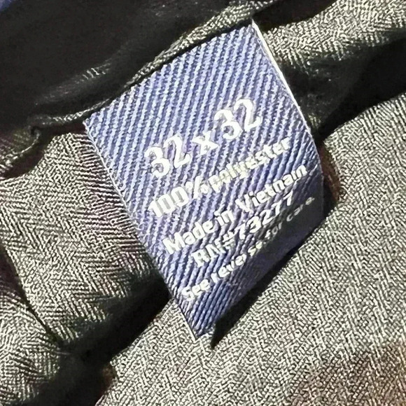 NWT Croft & Barrow Dark blue no iron stretch performance Khaki men’s 32x32 - Picture 8 of 9